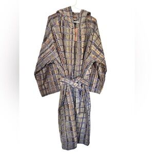 Missoni Bathrobe in cotton terry with Striped Pattern Unisex Size XL
